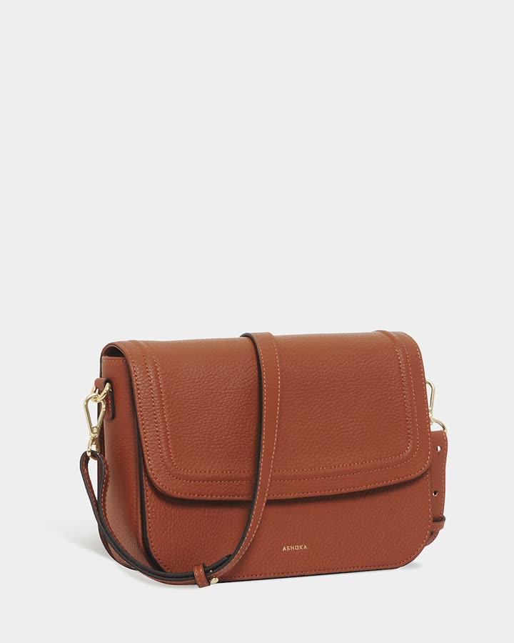 Women's Tan Crossbody Bag