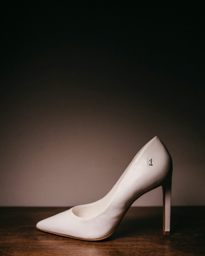 Women's White Stiletto Heels