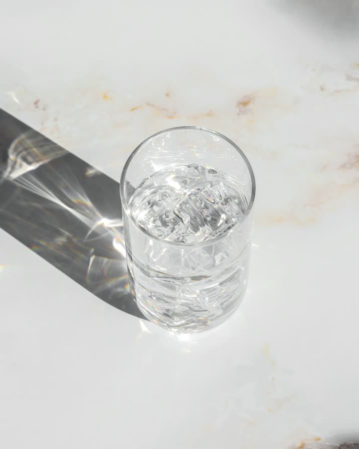 Crystal Water Glass