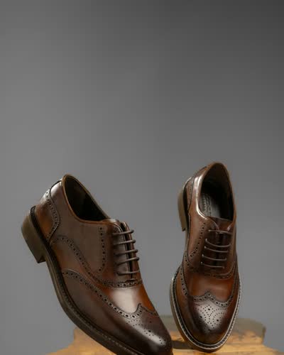 Men's Brown Oxford Shoes