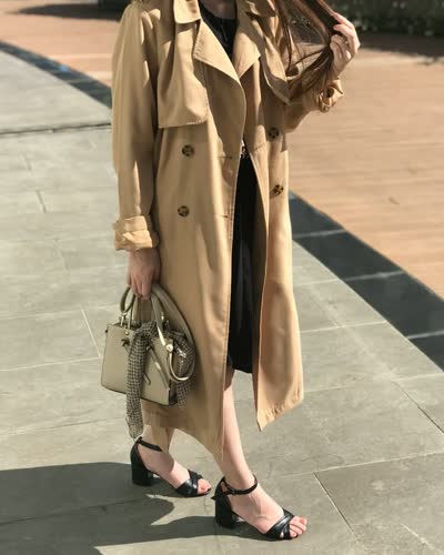 Women's Beige Trench Coat