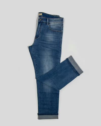 Men's Slim Fit Blue Jeans