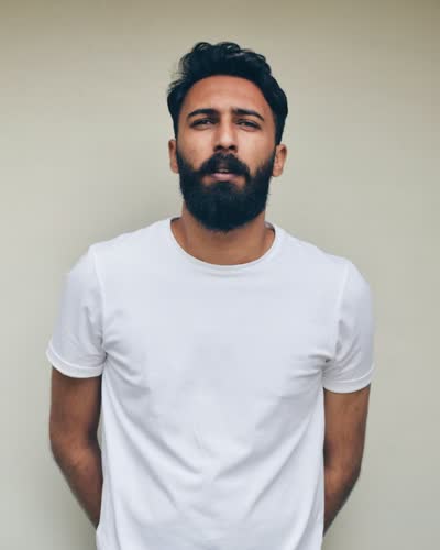 Men's Regular Fit White T-Shirt