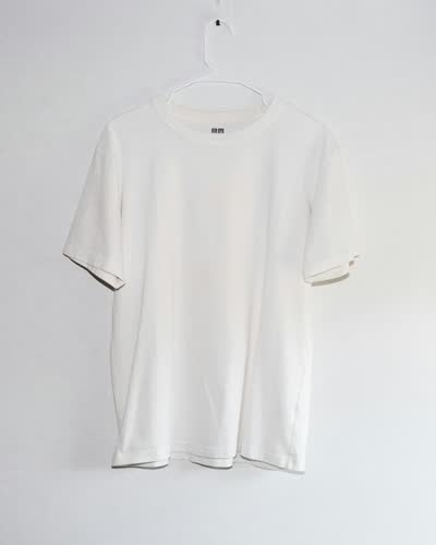 Women's Relaxed Fit Ecru T-Shirt