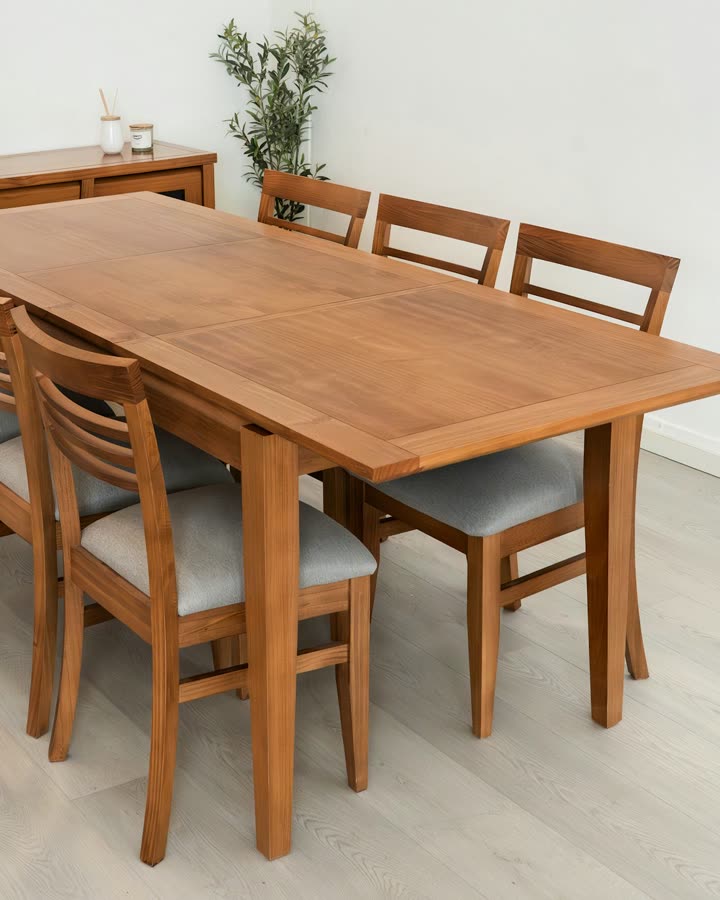 Solid Oak Dining Table