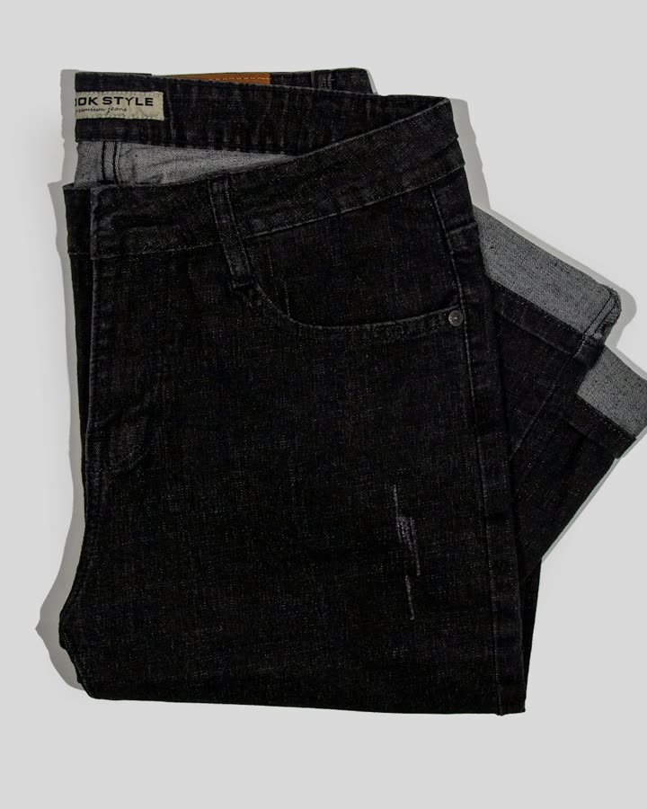 Women's Straight Black Trousers
